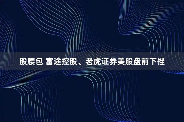 股腰包 富途控股、老虎证券美股盘前下挫